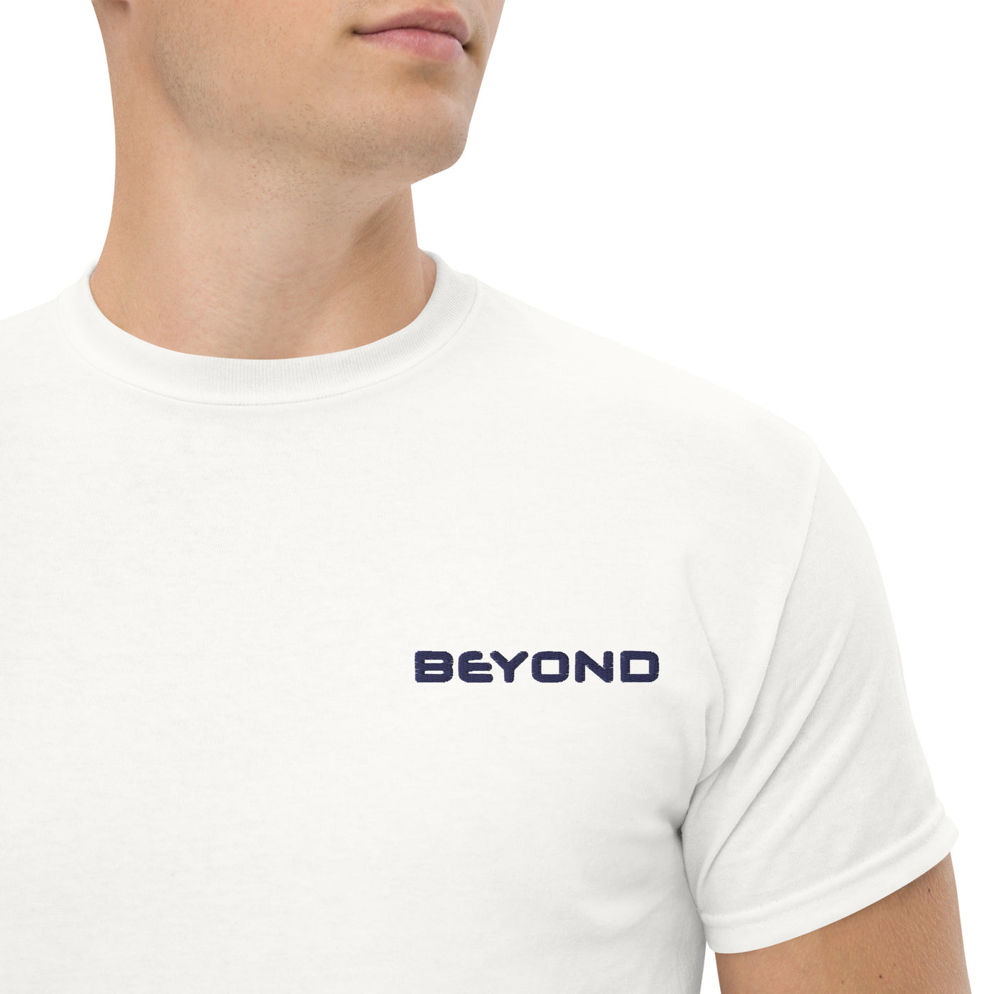 Men's Embroidered Beyond Tee