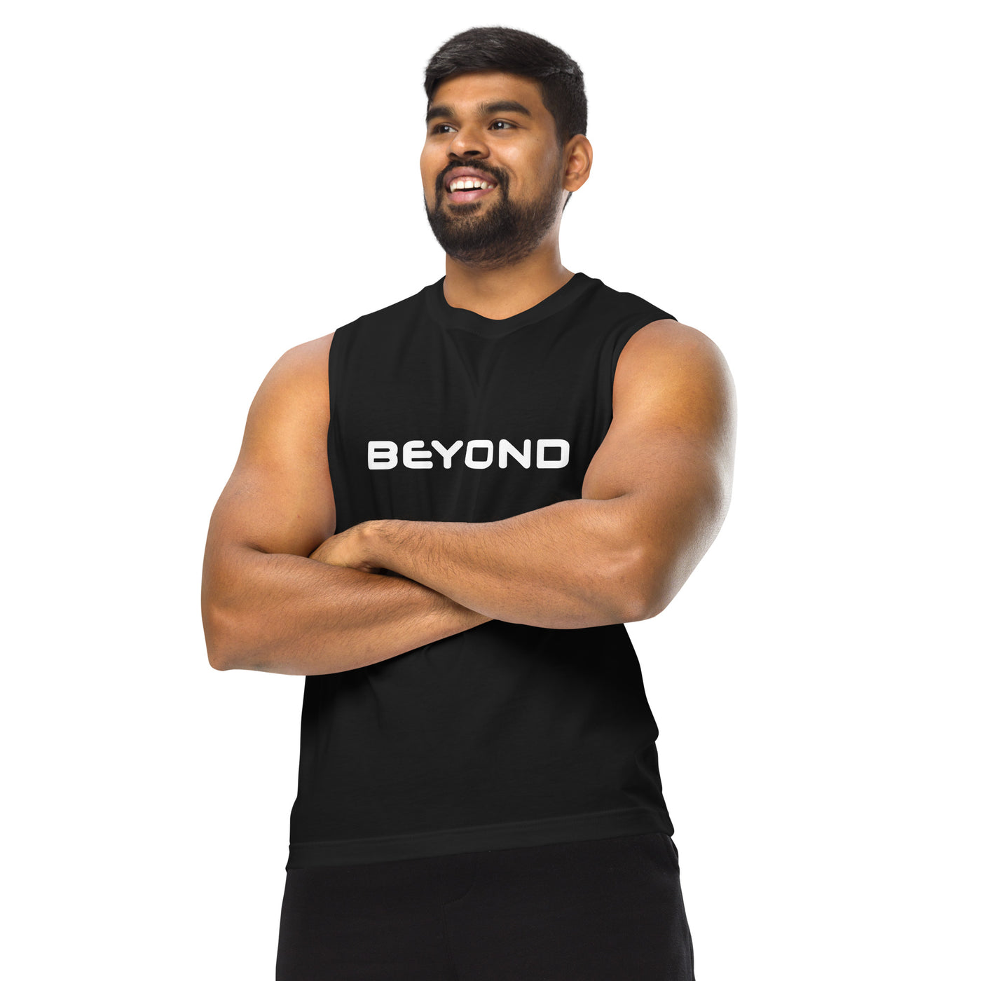 Beyond Printed Muscle Shirt