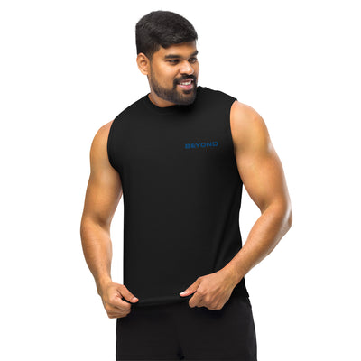 Beyond Embroidered Muscle Shirt