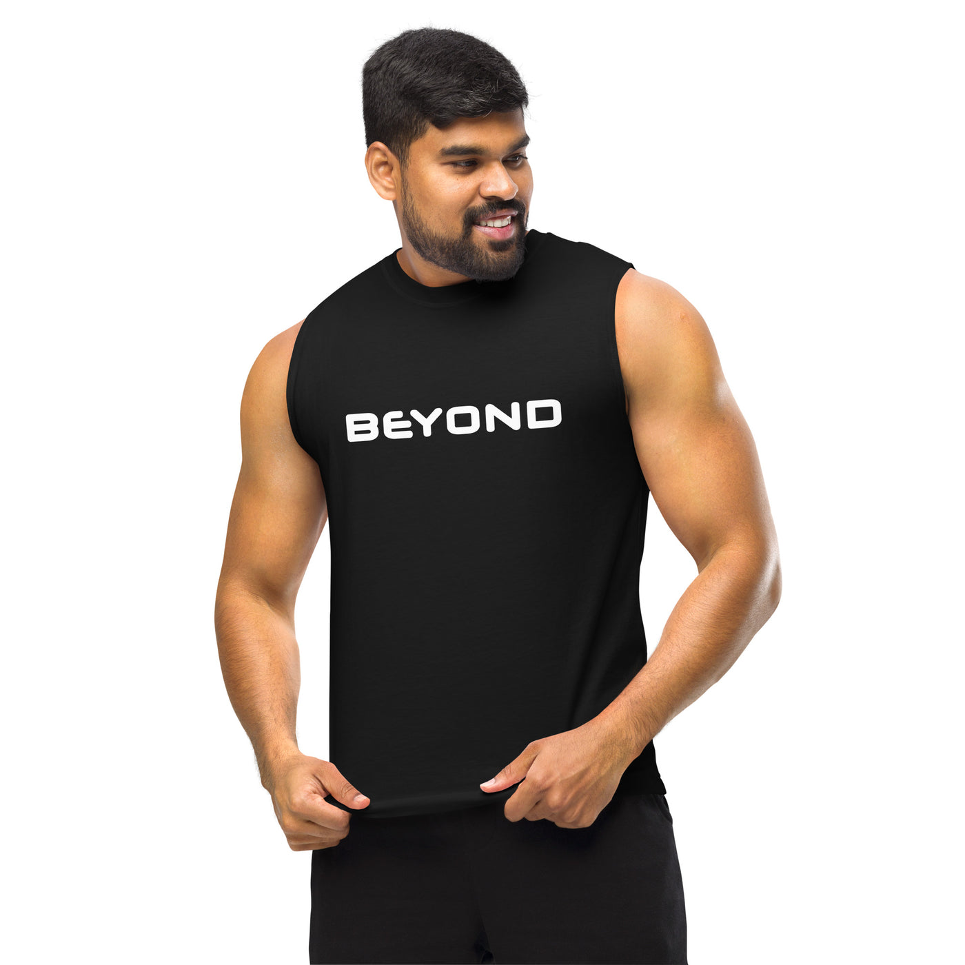 Beyond Printed Muscle Shirt