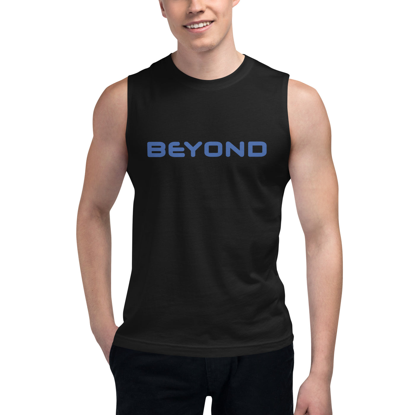 Beyond Printed Muscle Shirt