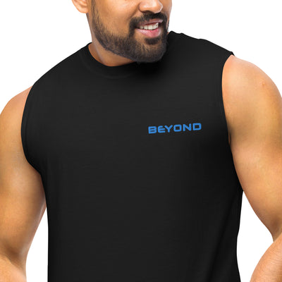 Beyond Embroidered Muscle Shirt
