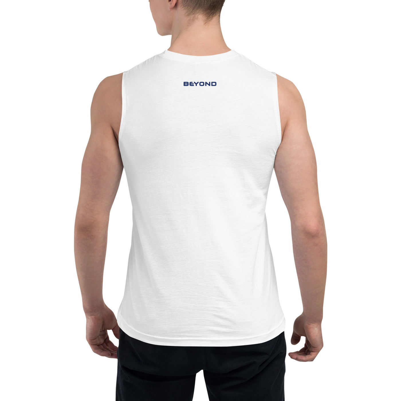 Beyond Embroidered Muscle Shirt