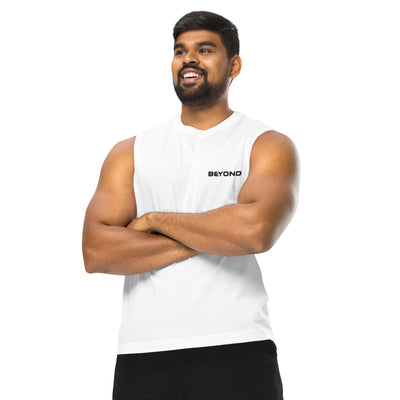 Beyond Embroidered Muscle Shirt