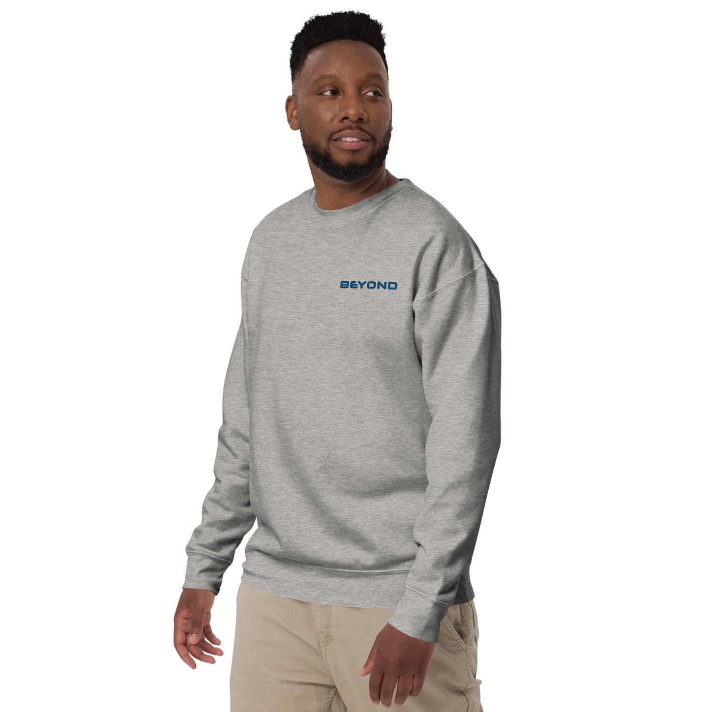 Unisex Premium Embroidered Beyond Sweatshirt